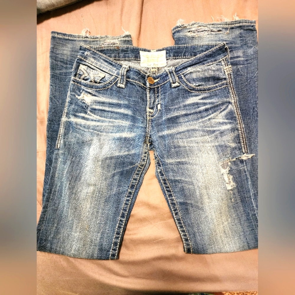 27 EXTRA LONG Liv Big Star Jeans